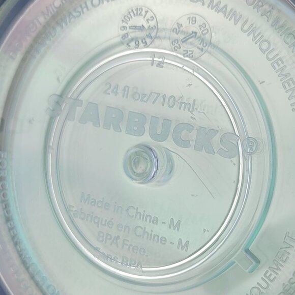 2019 Holiday Starbucks Mermaid Iridescent Scales/Reusable Cup Bundle Set of 2 - Picture 9 of 15